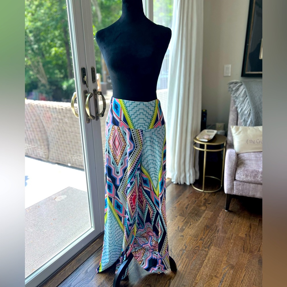 Funky fun stretch bell bottoms.
